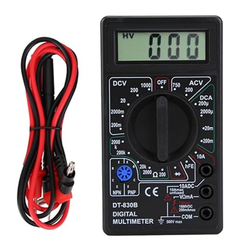 Analog Meter Gauge - 디지털 멀티미터 다기능 테스터 DT830B 전기