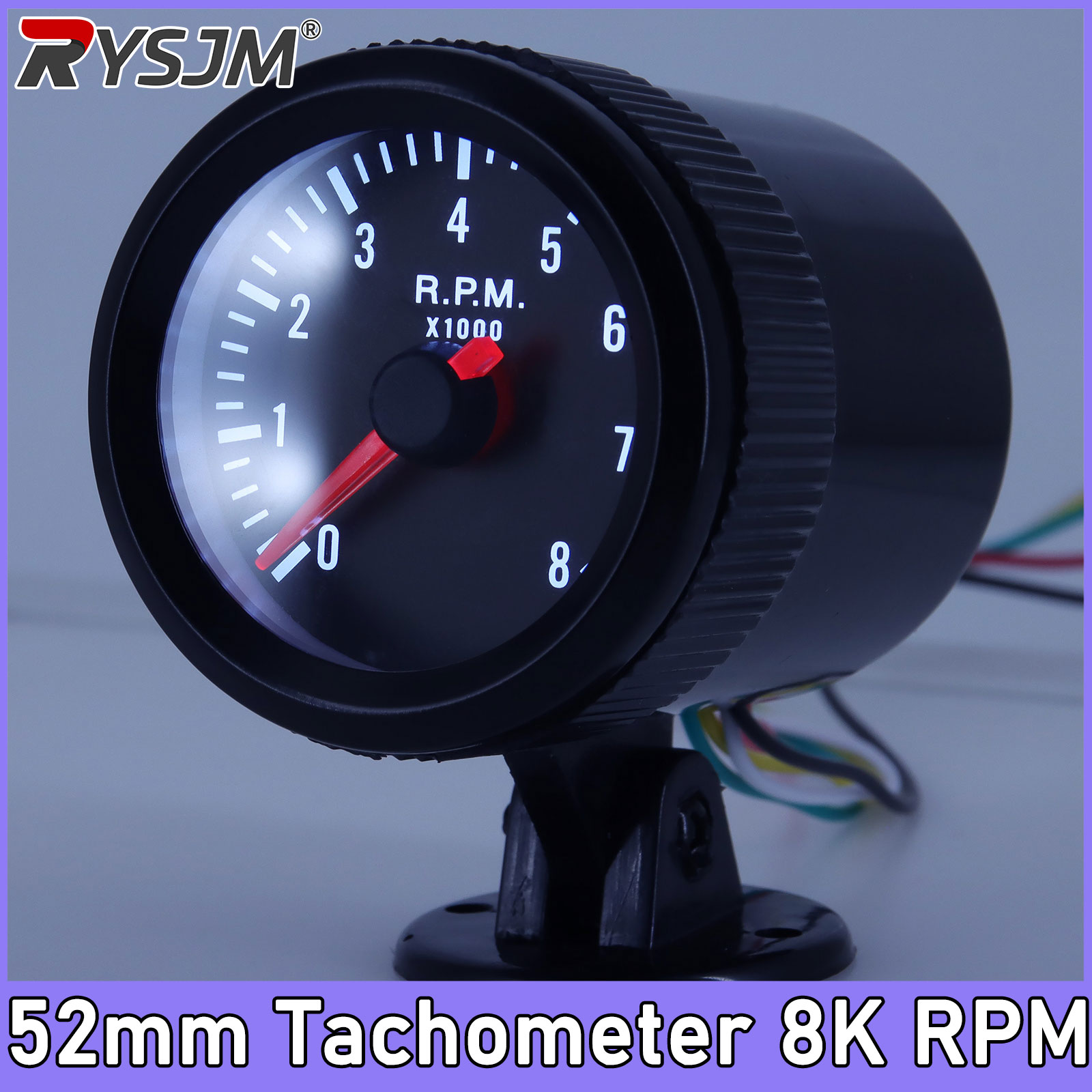 Analog Meter Gauge - 2인치 52mm 타코미터 자동차 미터 RPM