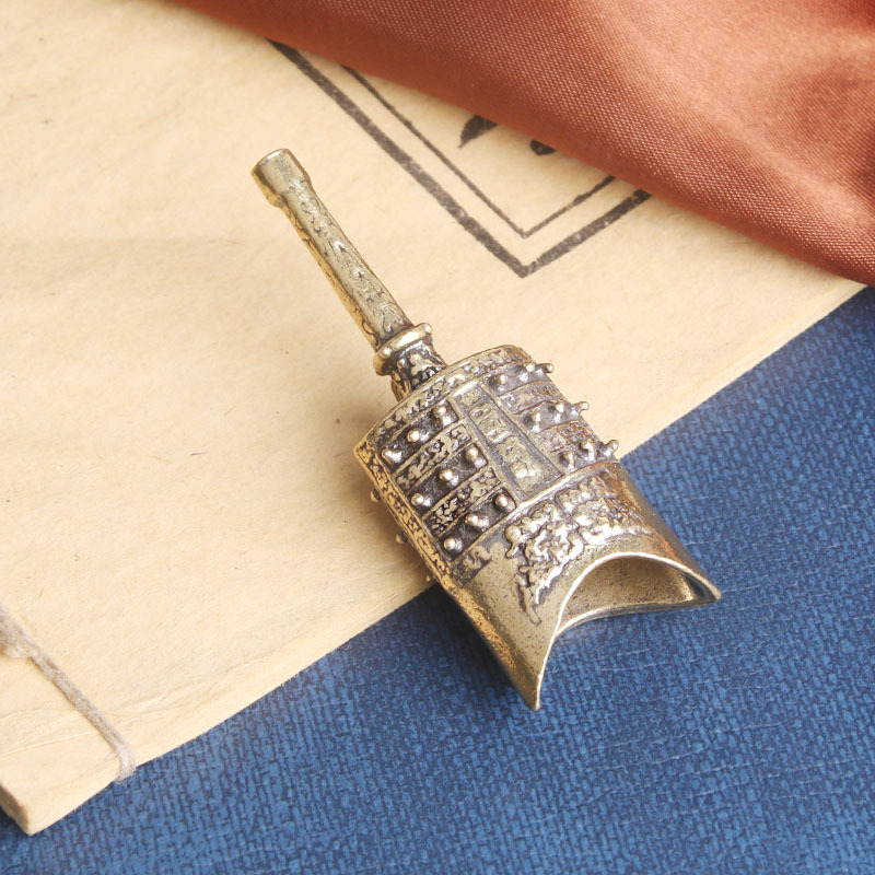 Vintage Collectible Bells - 빈티지 황동 중국 스타일 벨 공예