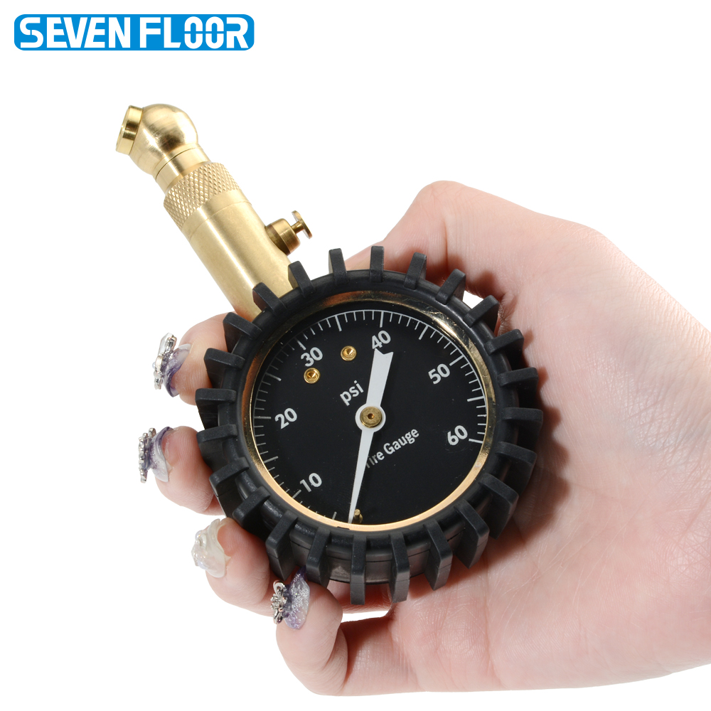 Analog Meter Gauge - 0-60PSI 타이어 압력 게이지 2인치 다이얼