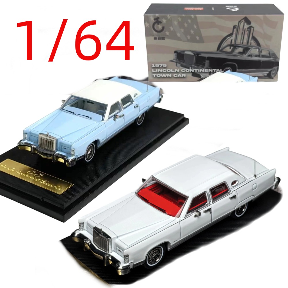 Vintage Collectible Model Cars - 터닝 크러쉬 다이캐스트 1/64 스케일 링컨