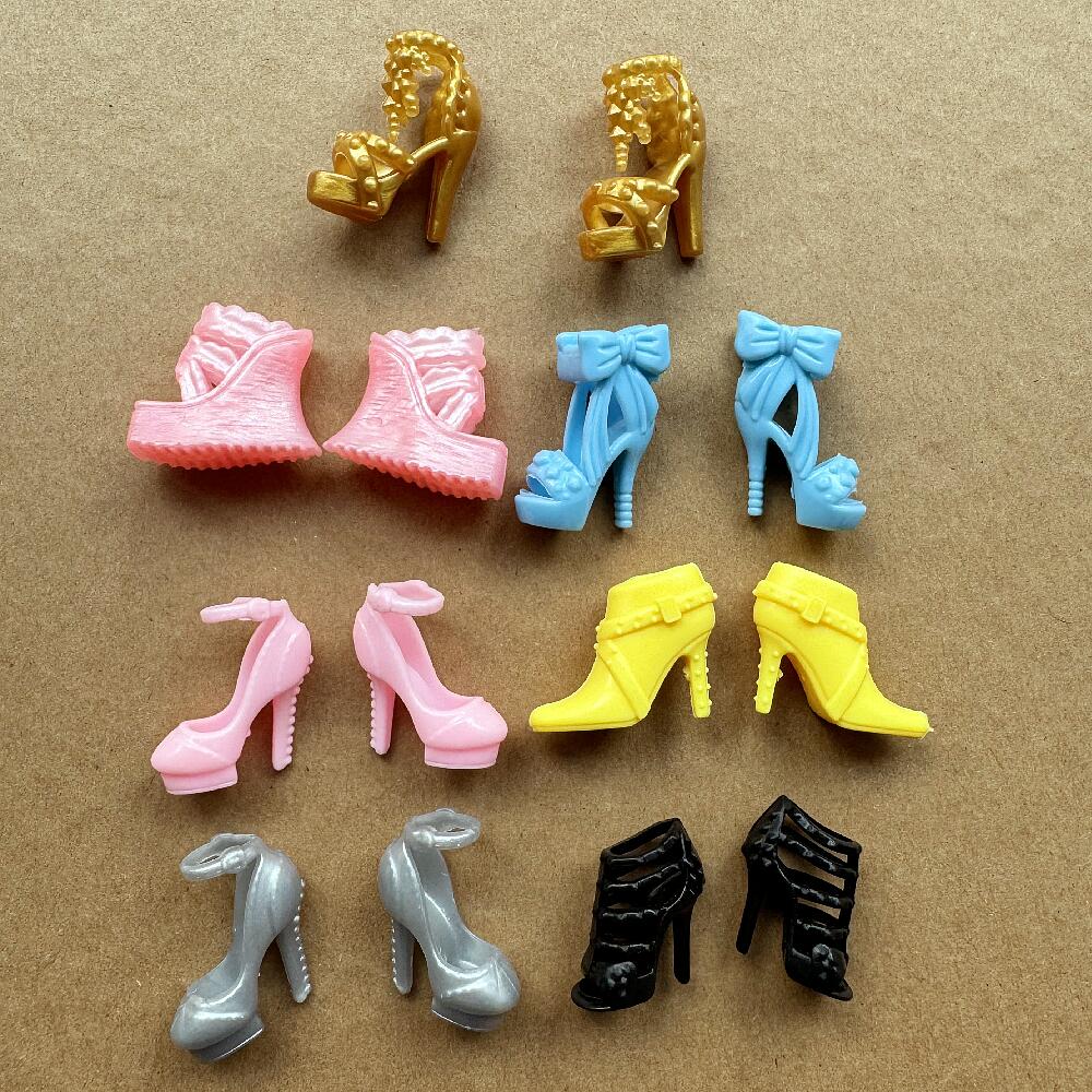 Vintage Collectible Barbies - 1/6 스케일 빈티지 하이힐 패션 롱