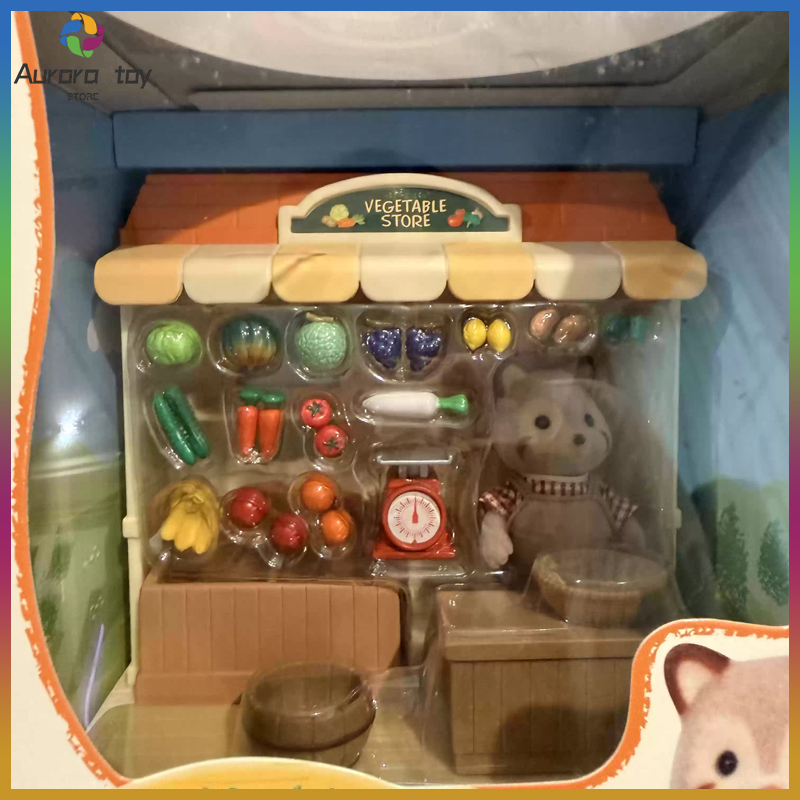 Vintage Collection Playset - 실바니안 패밀리즈 단종된 상점 시리즈 너구리
