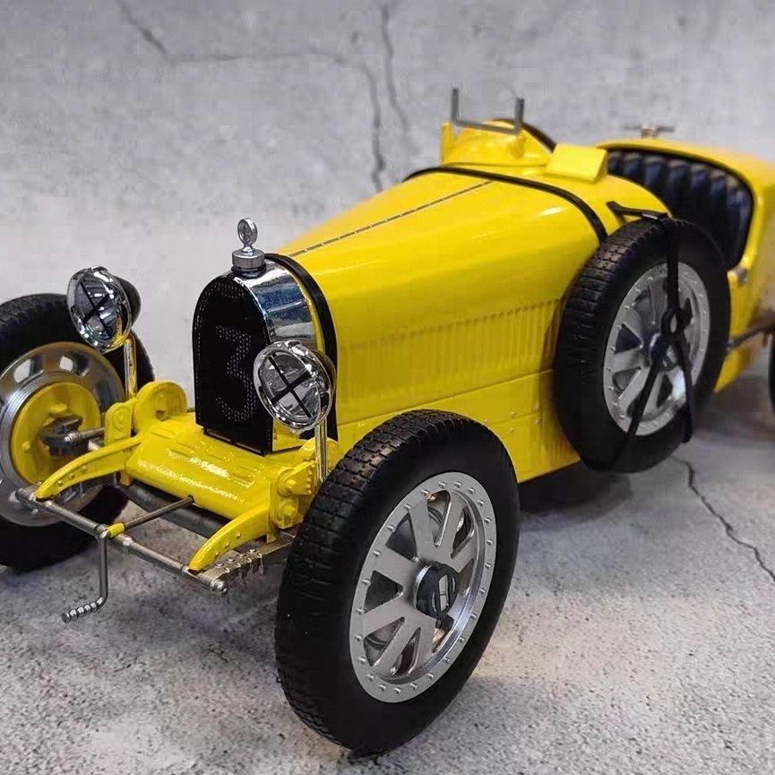 Vintage Collectible Model Cars - 노레브 1/12 부가티 T35 컨버터블 클래식카