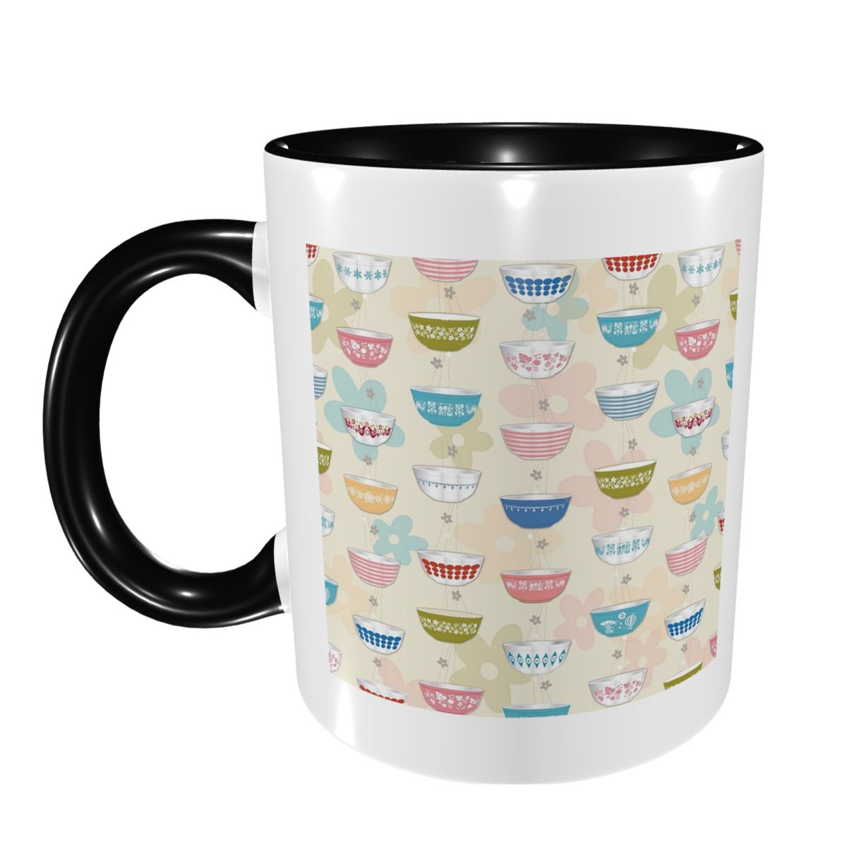 Vintage Collectible Pyrex - 빈티지 파이렉스 그릇 컬렉션 머그 재미있는