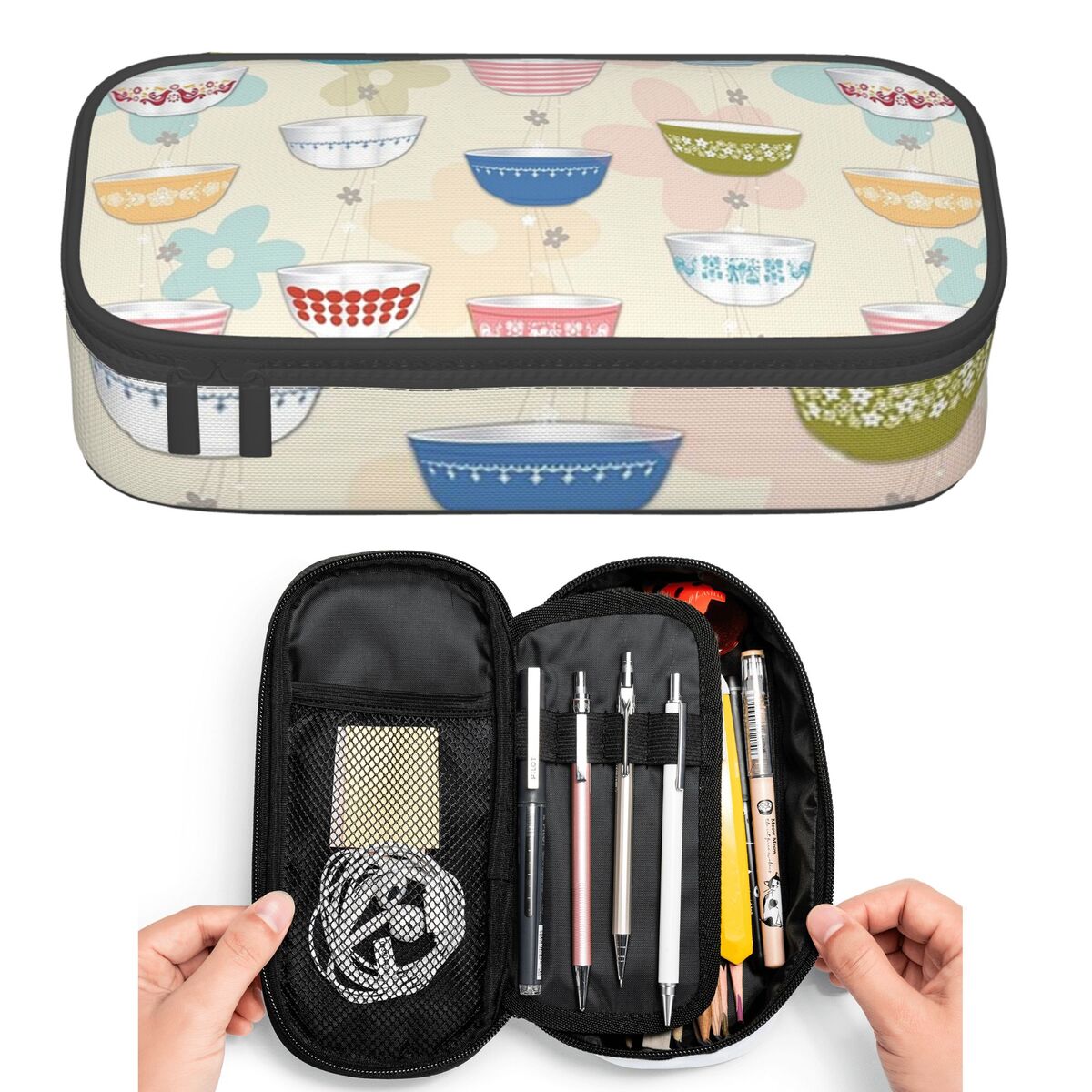 Vintage Collectible Pyrex - 빈티지 파이렉스 볼 컬렉션 학생용 필통