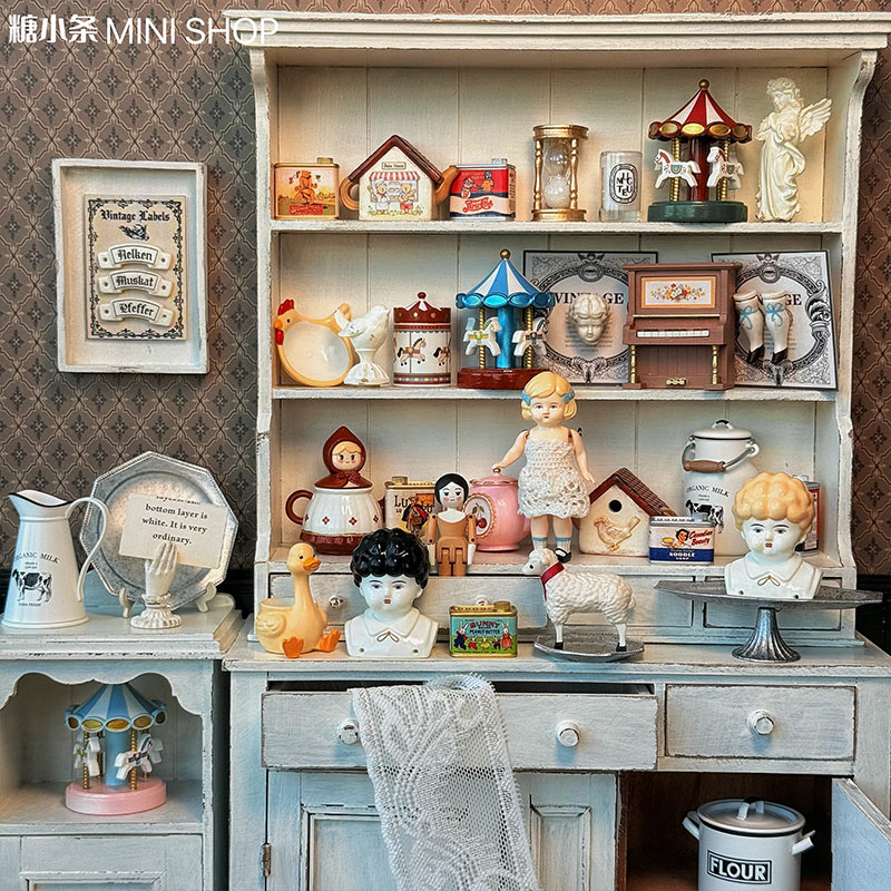 미니어처 빈티지 인형 세트, 핸드페인팅 앤틱 페그 인형 - Vintage Collectible And Vintage Dolls 리뷰 및 가격