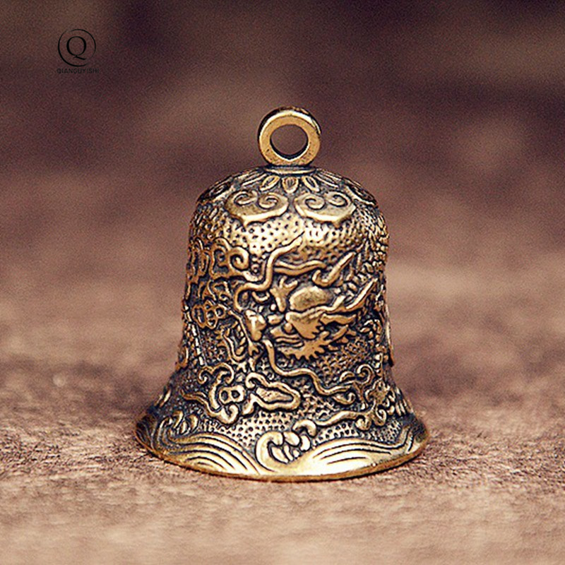 빈티지 황동 종 조각 드래곤 토템 절묘한 공예 수집품, - Vintage Collectible Bells 리뷰 및 가격
