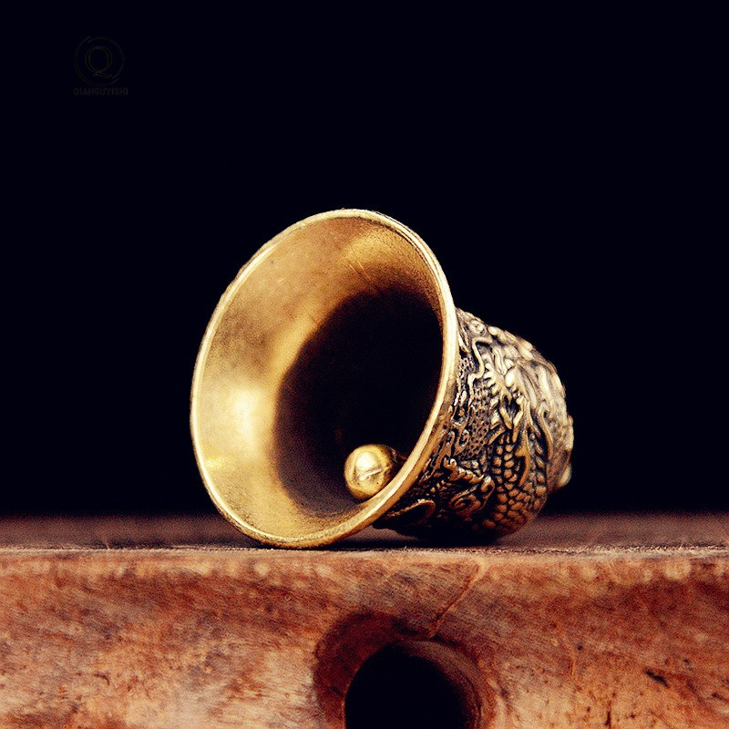 빈티지 황동 종 조각 드래곤 토템 절묘한 공예 수집품, - Vintage Collectible Bells 리뷰 및 가격