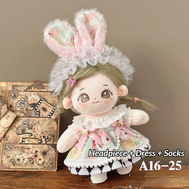 중국 스타일 Hanfu 인형 복장 20cm 면화 플러시 - Vintage Collectible And Vintage Dolls 리뷰 및 가격