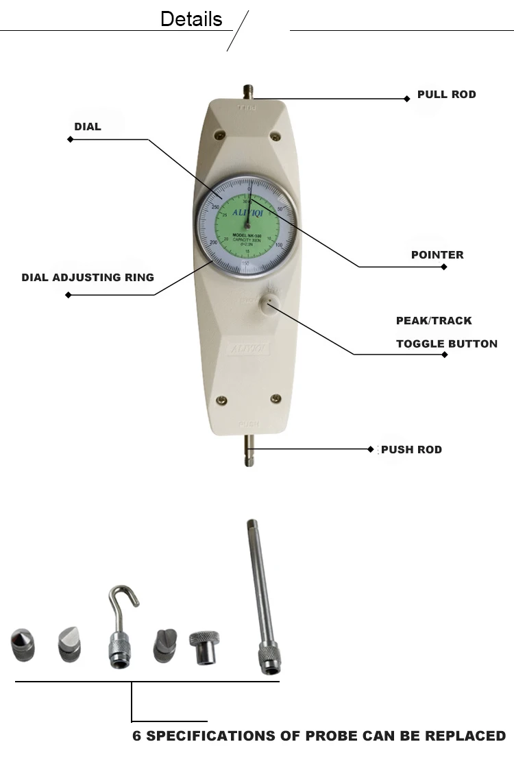 NK 아날로그 포스 게이지 힘 측정기 포인터 동력계 1 - Analog Meter Gauge 리뷰 및 가격