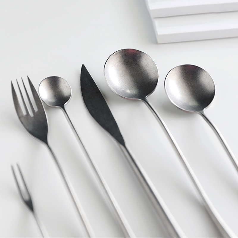 레트로 304 스테인레스 스틸 칼 세트 웨스턴 디너 나 - Vintage Collectible Spoons 리뷰 및 가격
