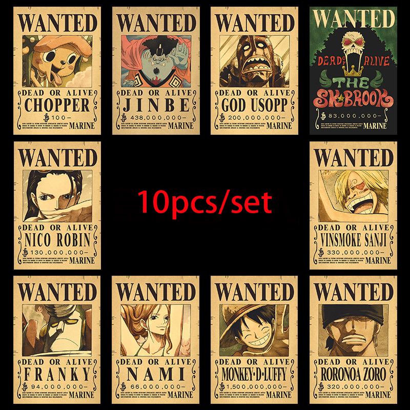 10개 애니메이션 원피스 루피 30억 지로 바운티 포스 - Vintage Things Collection 리뷰 및 가격