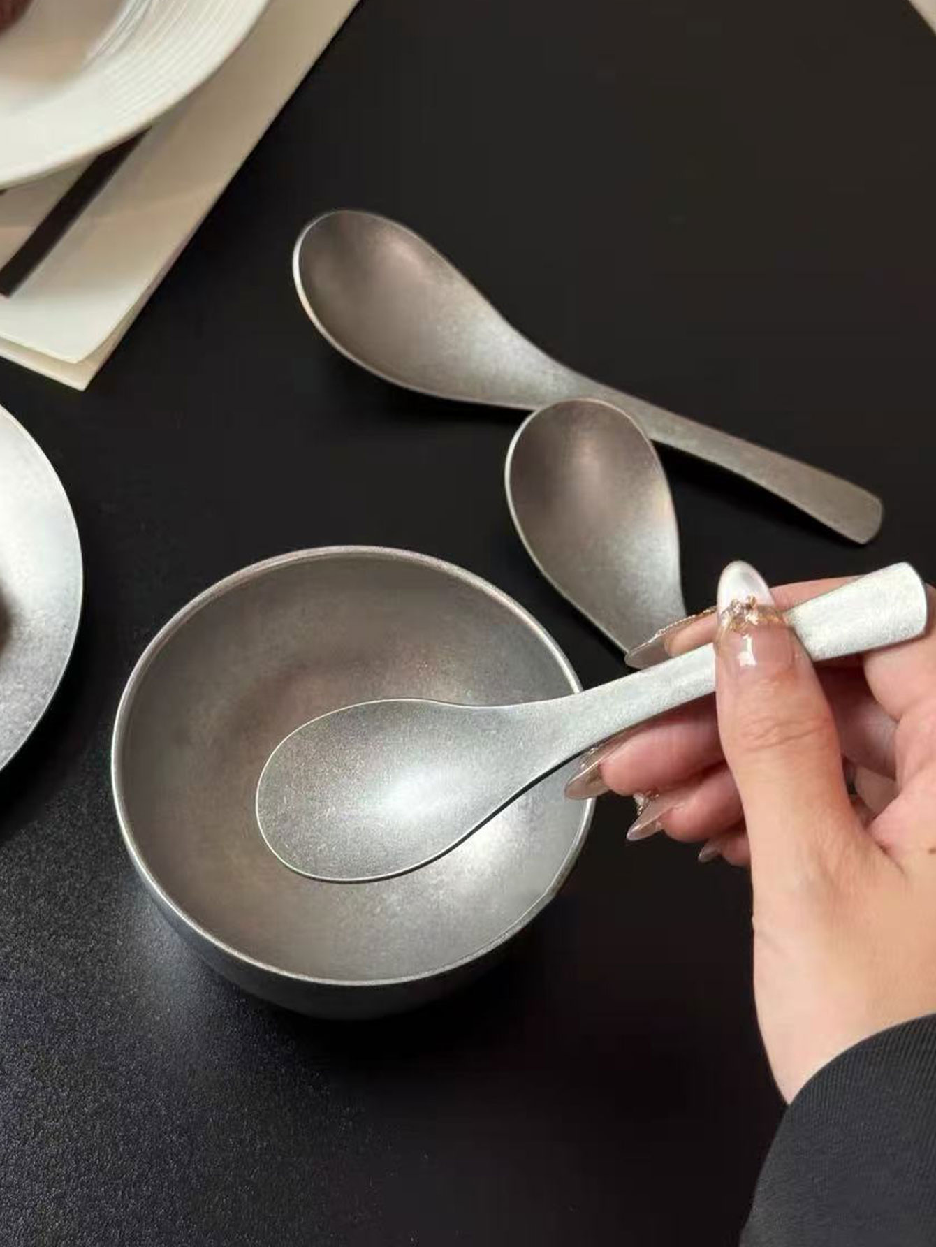 빈티지 스타일 디스트레스드 스푼 세트, 304 스테인리 - Vintage Collectible Spoons 리뷰 및 가격
