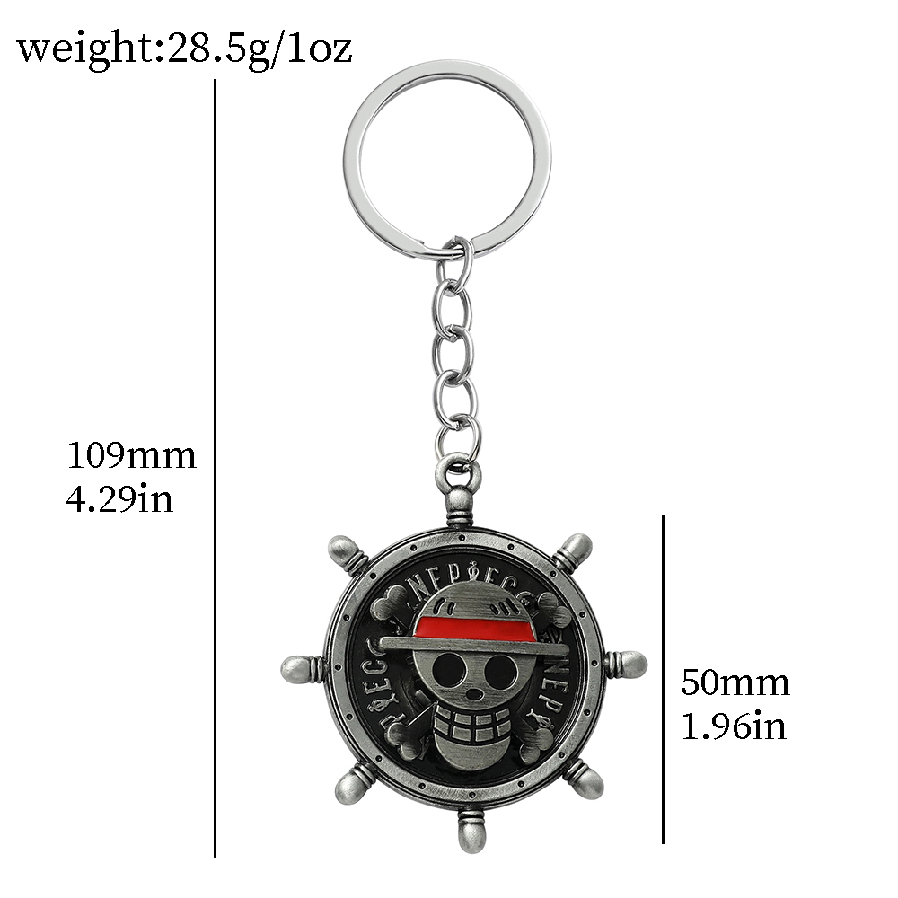 원피스 애니메이션 키체인 루피 밀짚모자 크루 회전 가능 - Vintage Items 리뷰 및 가격