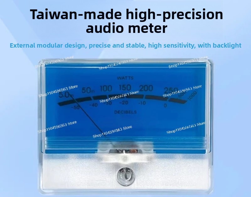 TN-90 타입 블루 백라이트 VU 레벨 미터, 튜브  - Analog Meter Gauge 리뷰 및 가격