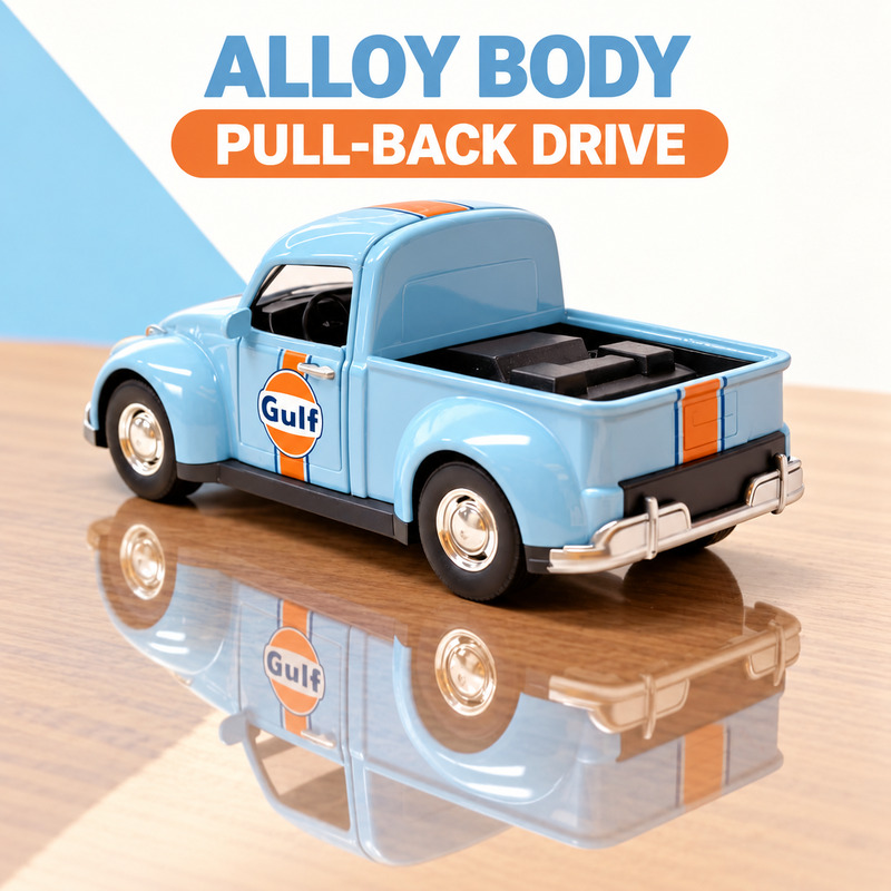 신제품: 1:36 스케일의 빈티지 비틀 스타일 픽업 트 - Vintage Collectible Model Cars 리뷰 및 가격