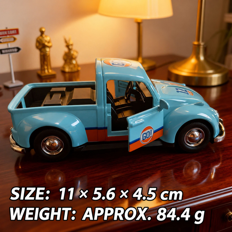 신제품: 1:36 스케일의 빈티지 비틀 스타일 픽업 트 - Vintage Collectible Model Cars 리뷰 및 가격