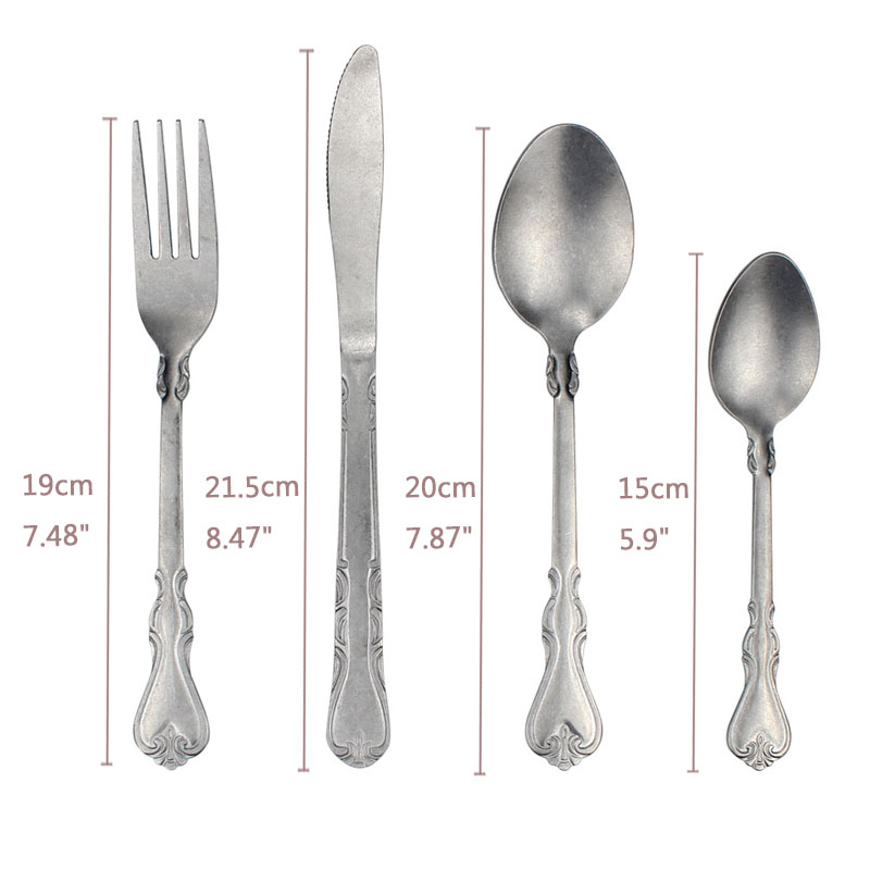 수제 빈티지 스푼 나이프와 포크, 테이블 슈팅 칼 붙이 - Vintage Collectible Spoons 리뷰 및 가격