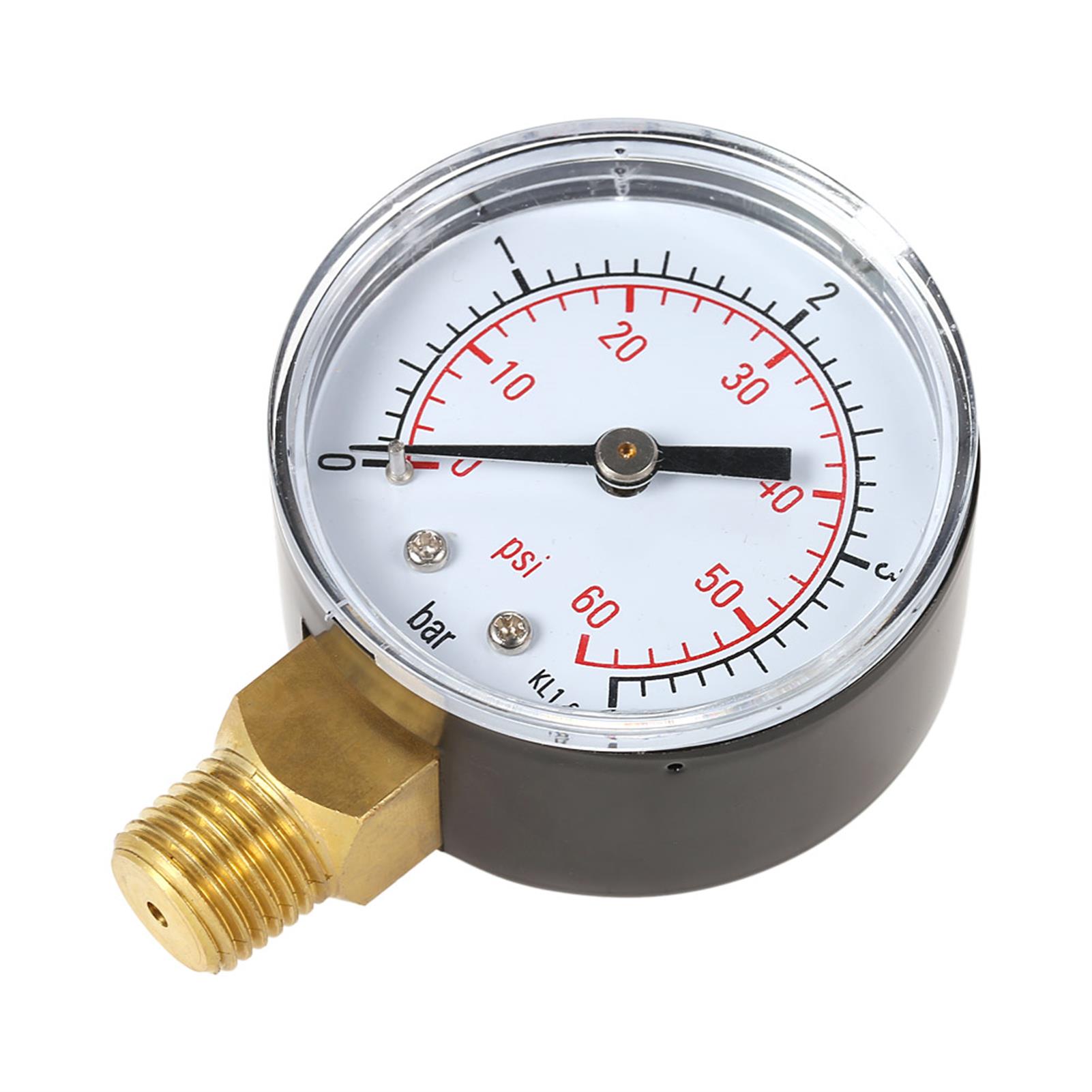 50mm 풀 필터 수압 유압 게이지 미터 압력계 1/4 - Analog Meter Gauge 리뷰 및 가격