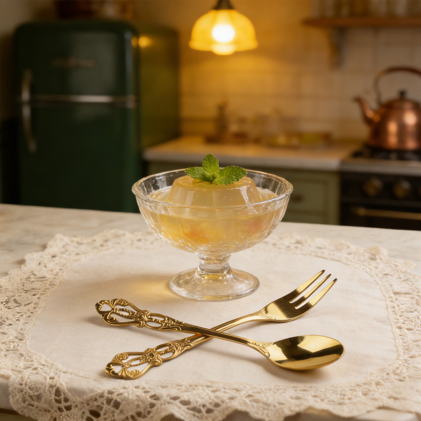 1쌍 빈티지 골드 스푼 포크 수저 세트 스테인리스 스틸 - Vintage Collectible Spoons 리뷰 및 가격