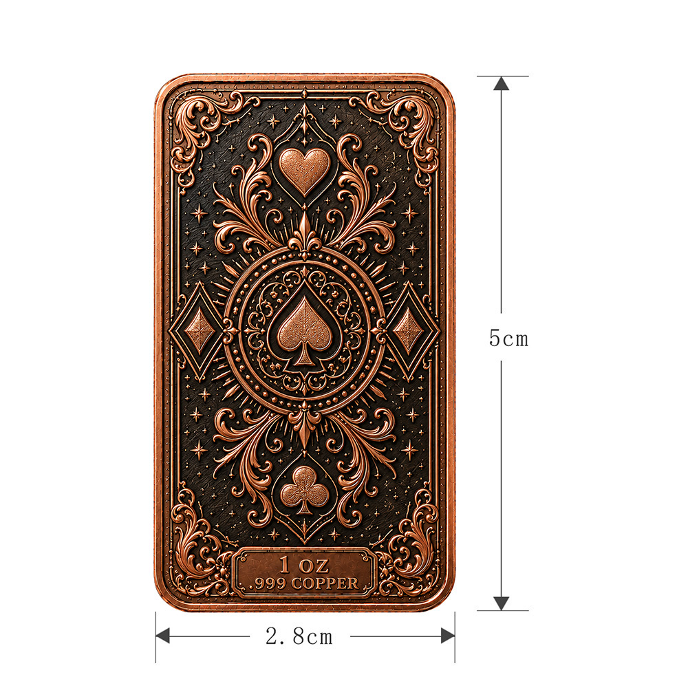 1온스 .999 순동 바 포커 카드 조커 빈티지 고딕  - Vintage Collectible Playing Cards 리뷰 및 가격