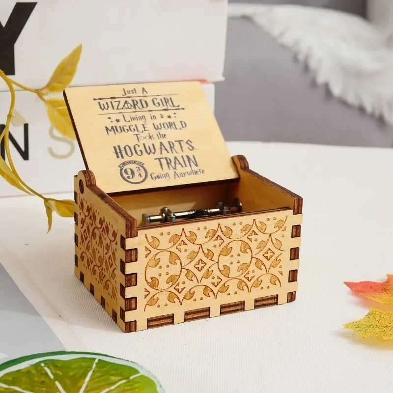 인기 상품 해리포터 나무 조각 수공예 뮤직박스 빈티지  - Vintage Items 리뷰 및 가격