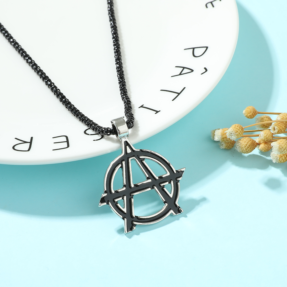 영화 어벤져스 심볼 레터 A 로고 목걸이 빈티지 무정부 - Vintage Items 리뷰 및 가격