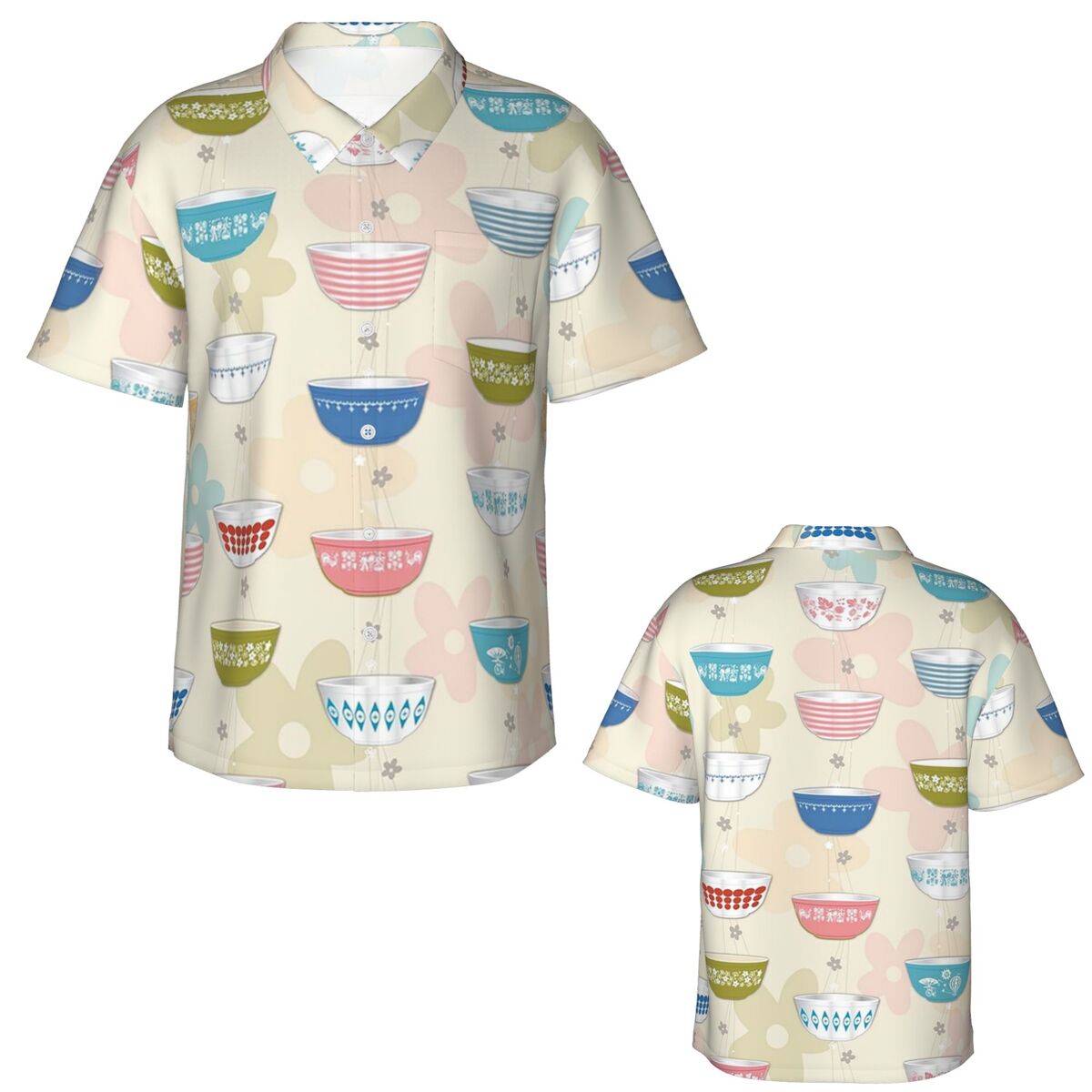 빈티지 파이렉스 볼 컬렉션 하와이안 셔츠 재미있는 남성 - Vintage Collectible Pyrex 리뷰 및 가격
