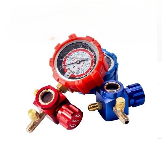 냉매 압력 게이지 밸브, 자동차 에어컨 냉매 액체 오일 - Analog Meter Gauge 리뷰 및 가격