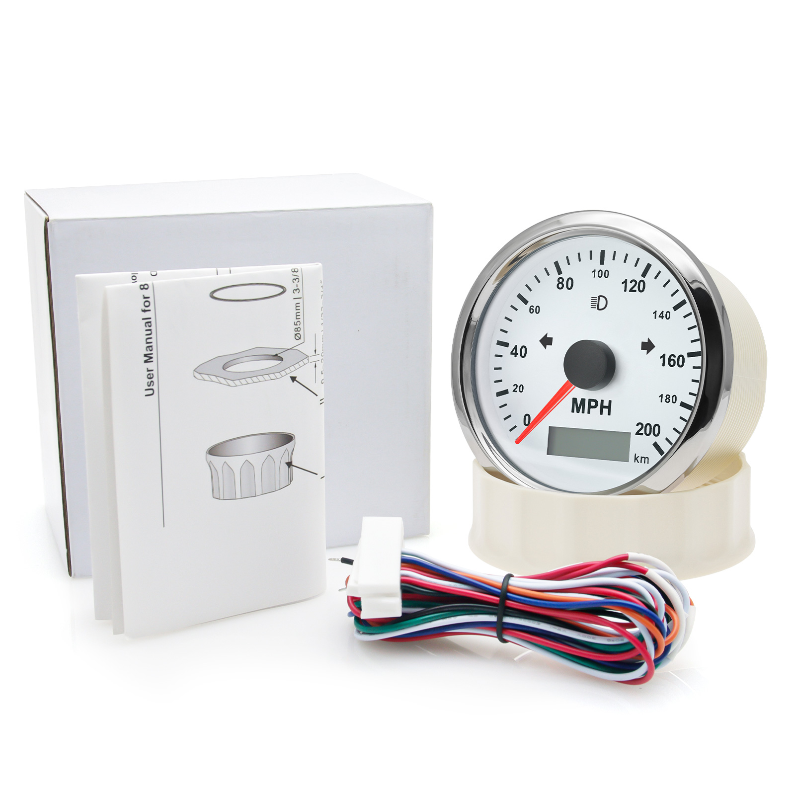펄스 속도 계량기 주행 거리계 펄스 신호등, 디젤 가솔 - Analog Meter Gauge 리뷰 및 가격