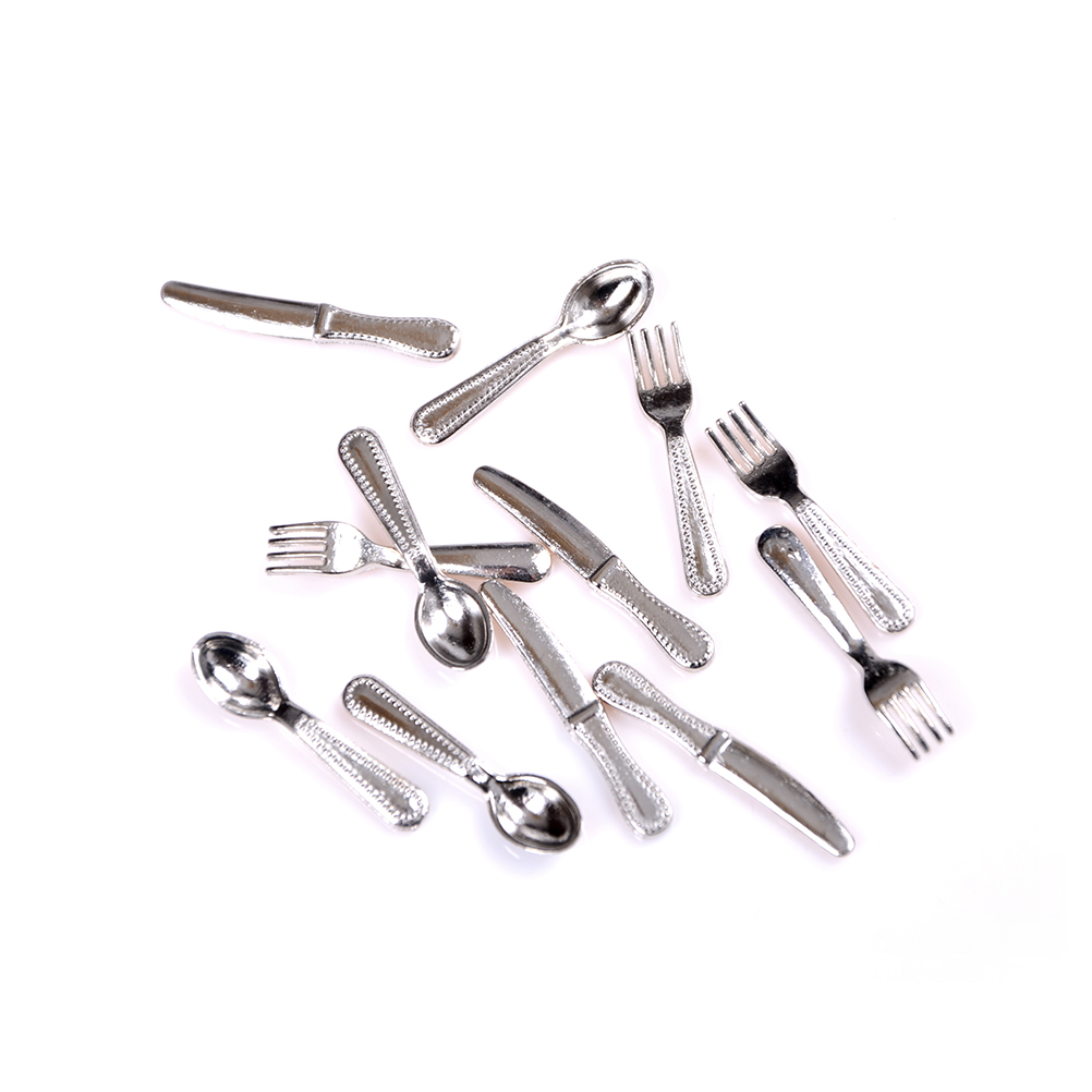 12Pcs 1:12 미니 빈티지 인형 집 미니어처 식기 - Vintage Collectible Spoons 리뷰 및 가격