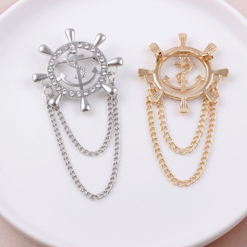 빈티지 정장 배지, 네이비 스타일 체인 태슬, 배 닻, - Vintage Things Collection 리뷰 및 가격