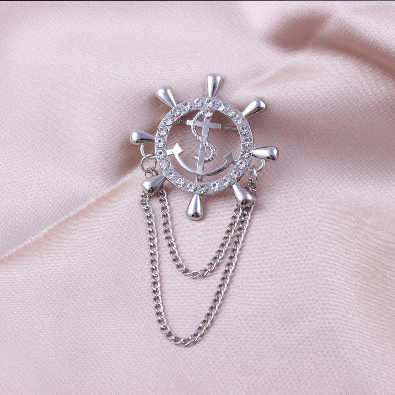빈티지 정장 배지, 네이비 스타일 체인 태슬, 배 닻, - Vintage Things Collection 리뷰 및 가격