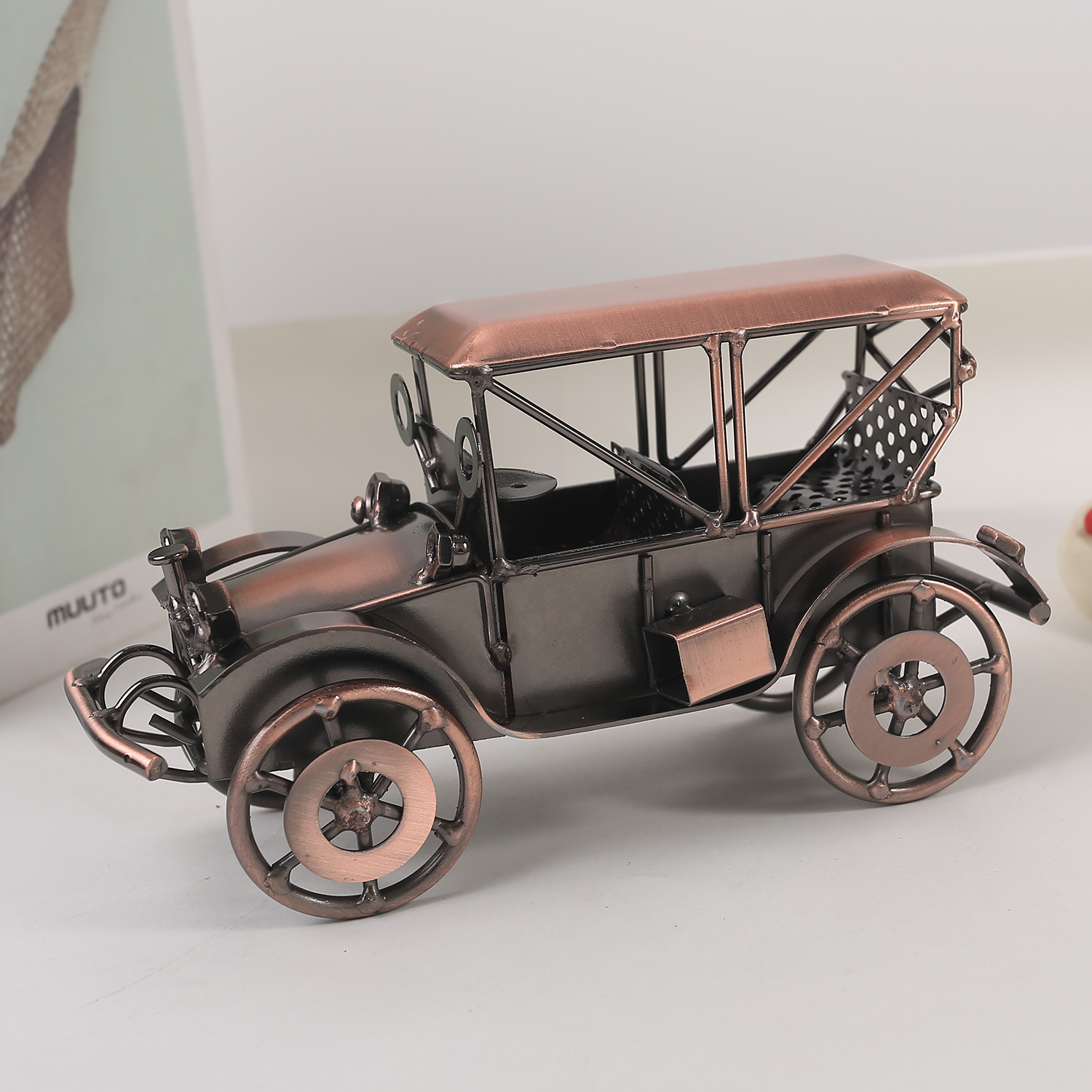 유럽 ​​스타일의 빈티지 합금 오래된 자동차 모델 장식 - Vintage Collectible Model Cars 리뷰 및 가격