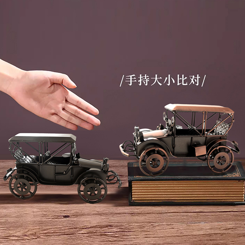 유럽 ​​스타일의 빈티지 합금 오래된 자동차 모델 장식 - Vintage Collectible Model Cars 리뷰 및 가격