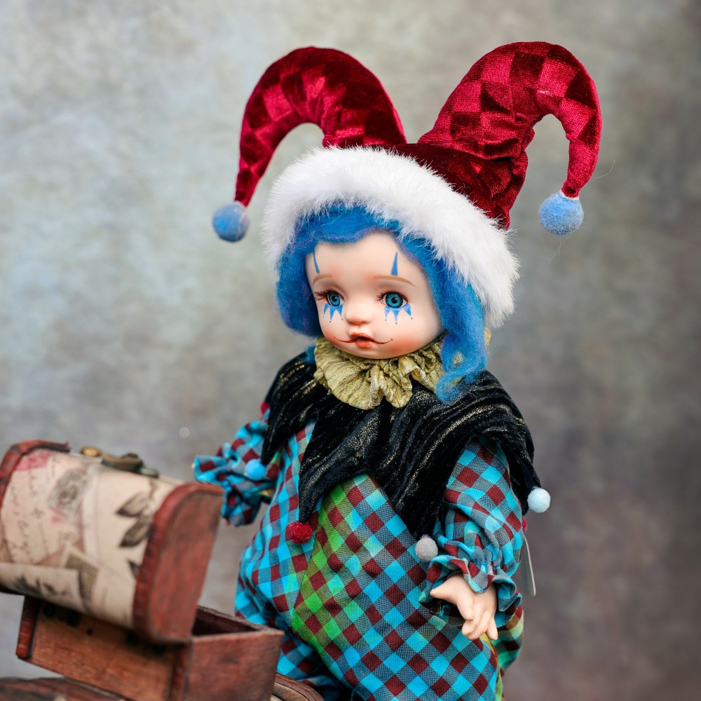 할로윈 선물 14인치 세라믹 광대 인형 빈티지 수집용  - Vintage Collectible And Vintage Dolls 리뷰 및 가격