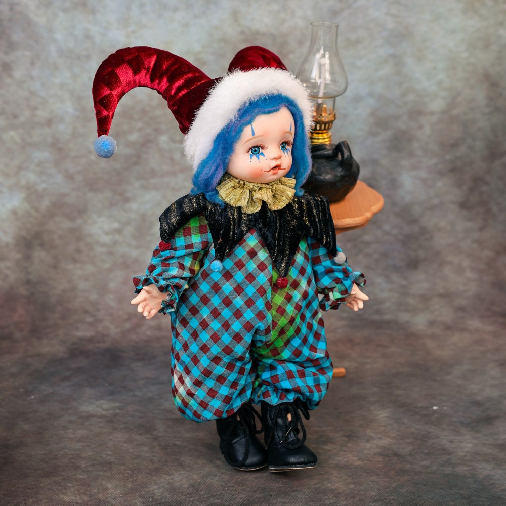할로윈 선물 14인치 세라믹 광대 인형 빈티지 수집용  - Vintage Collectible And Vintage Dolls 리뷰 및 가격