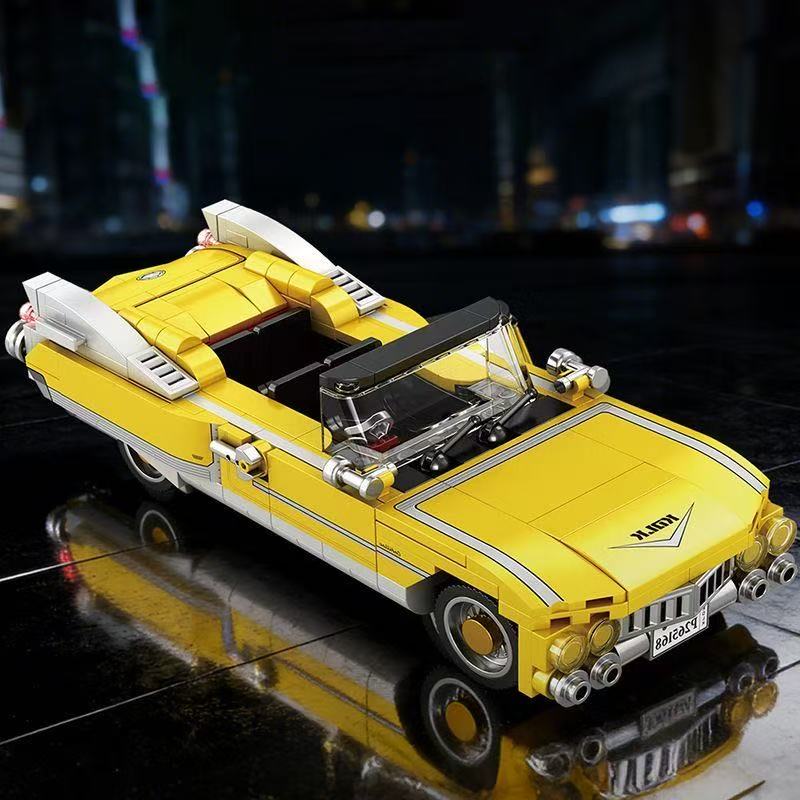 노란색 빈티지 컨버터블 자동차 블록 세트(디스플레이 스 - Vintage Collectible Model Cars 리뷰 및 가격